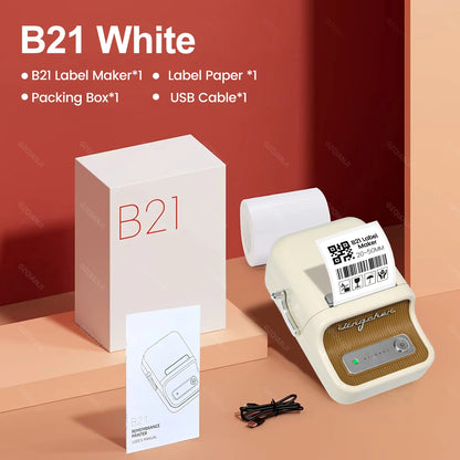 StickerGenius: Niimbot B21/B1 Wireless Mini Sticker Printer