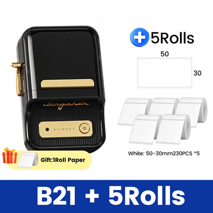 StickerGenius: Niimbot B21/B1 Wireless Mini Sticker Printer