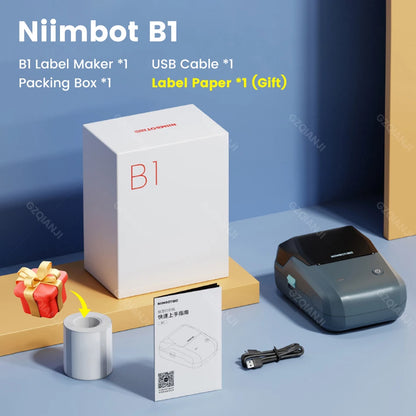 StickerGenius: Niimbot B21/B1 Wireless Mini Sticker Printer